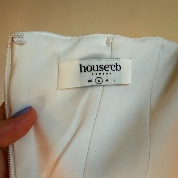 House of CB White Strapless Dress - Picture 12 of 15